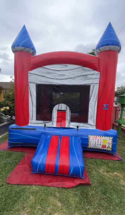 10x10 Blue Red Bounce House