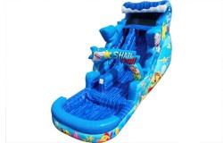 18ft Shark Attack Waterslide